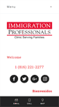 Mobile Screenshot of immigrationprofessionals.us